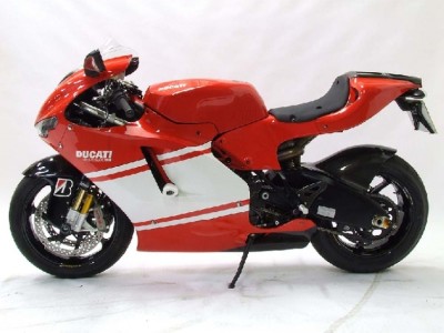 Aero padací chrániče, Ducati Desmosedici '08-, bílé